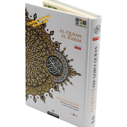 Maqdis Quran | The Noble Quran Word By Word Translation and Color Coded Tajweed (Al Quran Al Karim) Small Size A5 (English-Arabic) - Dar Al-Tawhid Publications