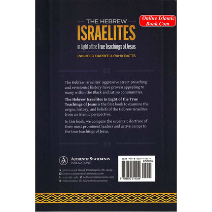The Hebrew Israelites in Light of the True Teachings of Jesus
