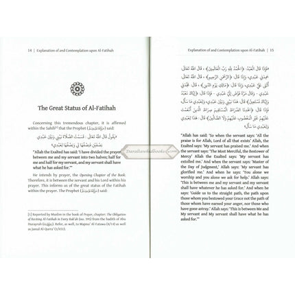 Explanation & Contemplation upon Al-Fatihah