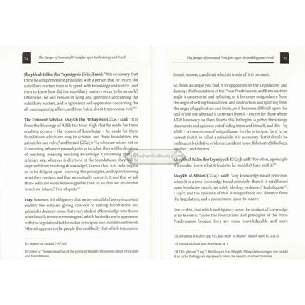 The Danger Of Innovated Principles Upon Methodology & Creed By Shaykh Hasan al-Mardawi