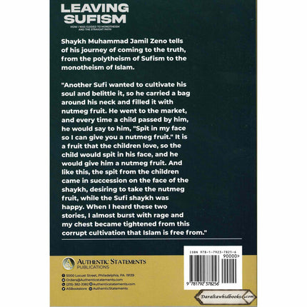 Leaving Sufism How I Was Guided to Monotheism and the Straight Path