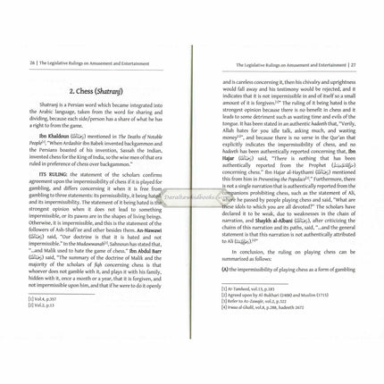 Legislative Rulings on Amusement and Entertainment by Ibrahim al Mazroui