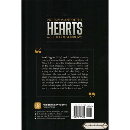Nourishment Of The Hearts and Relief Of Sorrows By Shaykh Faysal Aal Mubarak