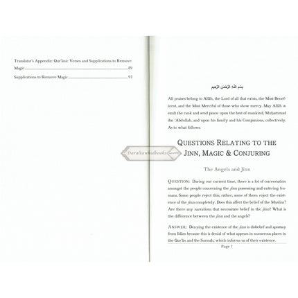 Questions Relating to the Jinn, Magic and Conjuring By Shaykh Salih Al-Fawzan
