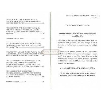Surrendering And Submitting To Allah By Shaykh Muhammad Raslan