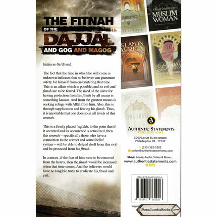 The Fitnah Of The Dajjal And Gog & Magog By Abdur Rahman As-Sa'di