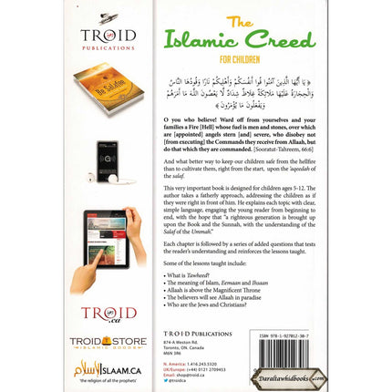 The Islamic Creed For Children By Shaykh Khaalid Uthmaan