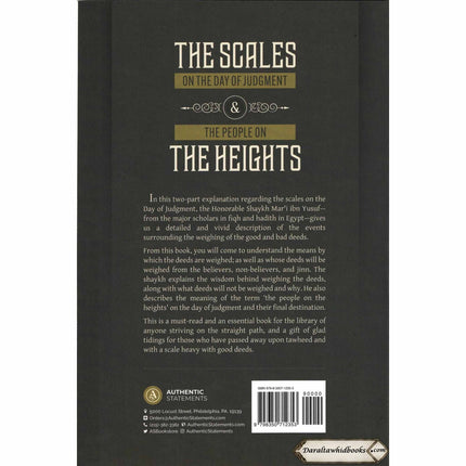 The Scales On The Day Of Judgement & The People On The Heights