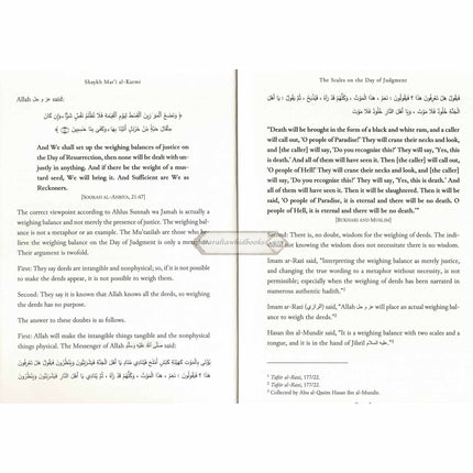 The Scales On The Day Of Judgement & The People On The Heights
