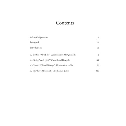 Al-Rashidun: The Way of the Rightly Guided by Omar Suleiman